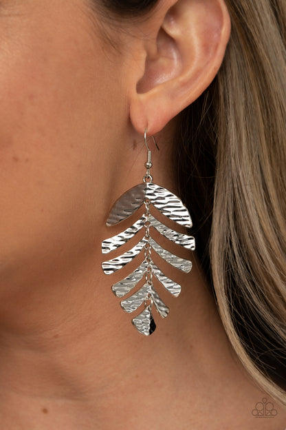 Palm Lagoon - Silver Earring