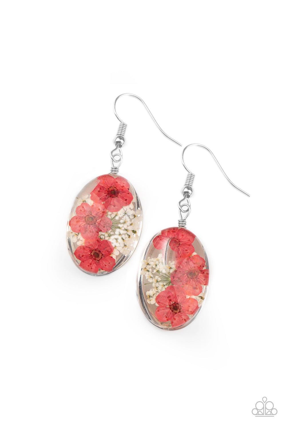 Encased Enchantment - Pink Earring