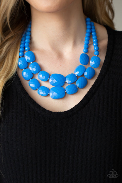 Resort Ready - Blue Necklace