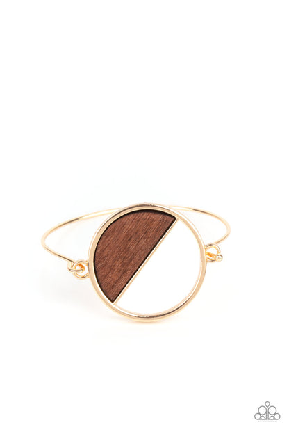 Timber Trade - Gold Paparazzi Bracelet