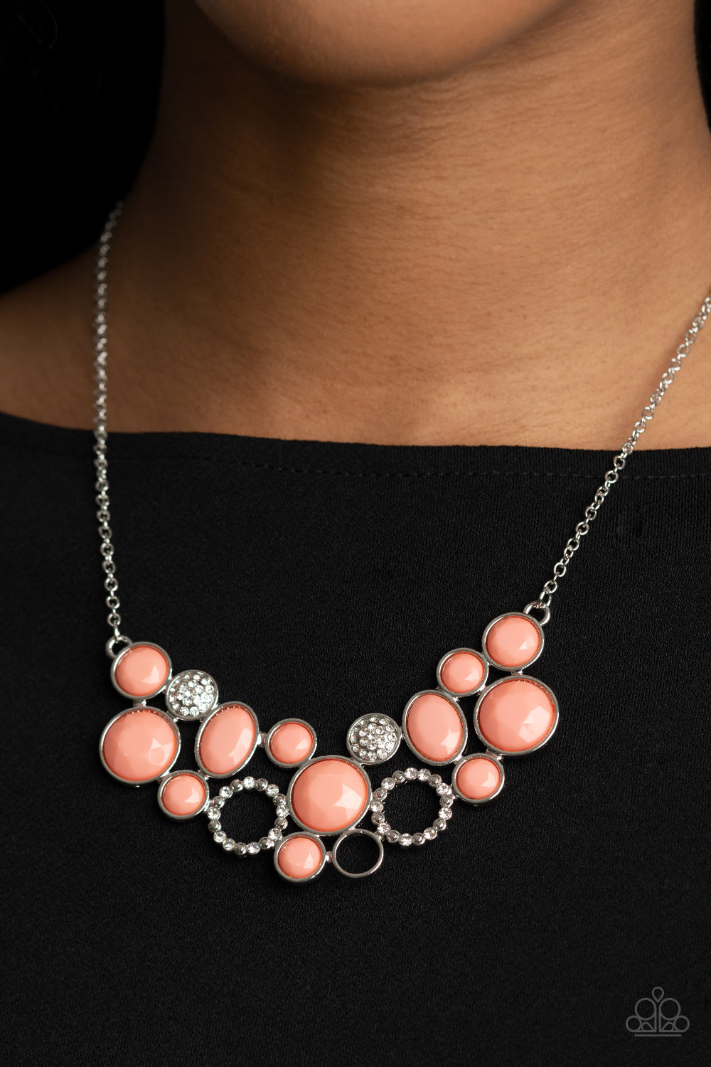 Extra Eloquent - Orange Necklace