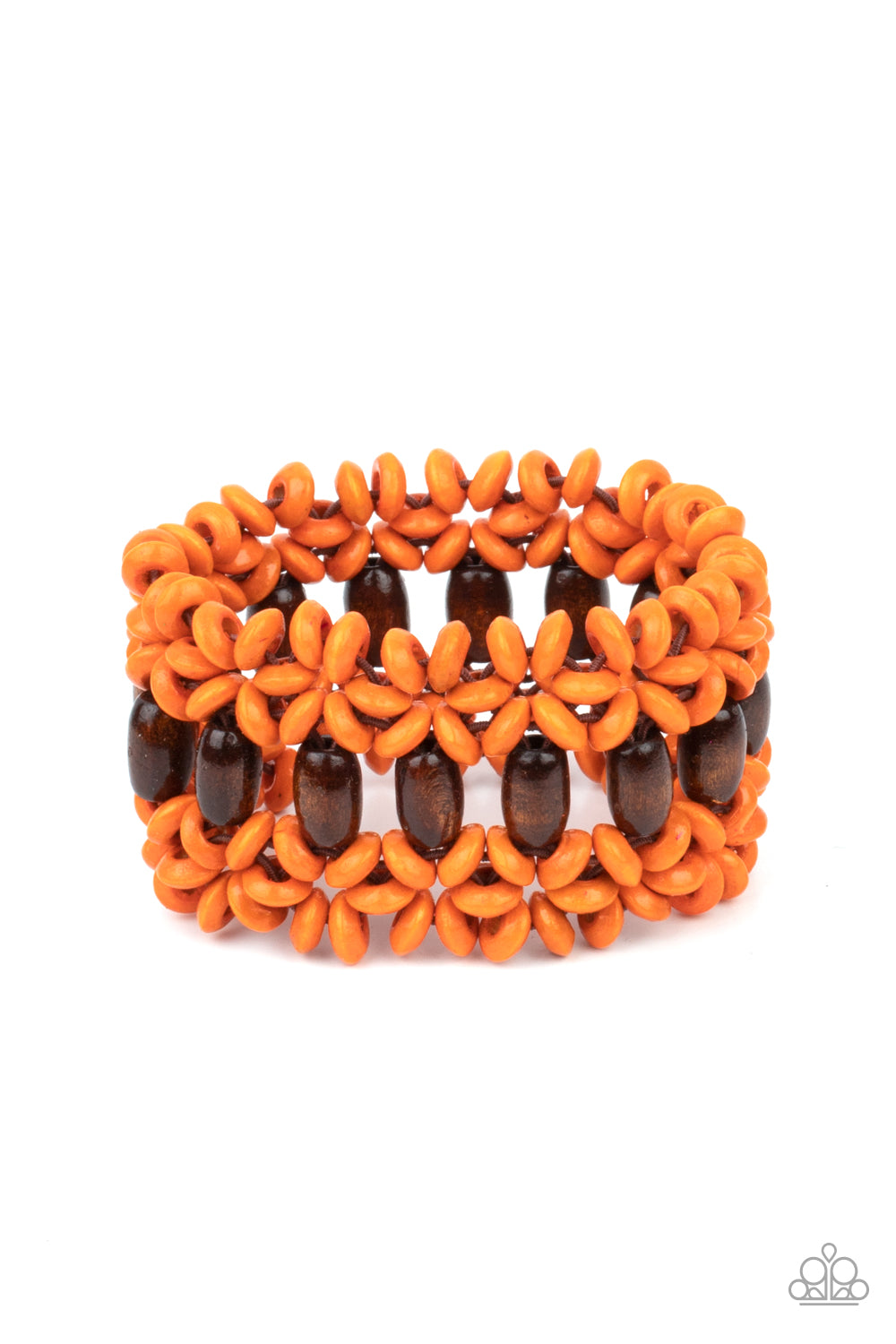 Bali Beach Retreat - Orange Bracelet