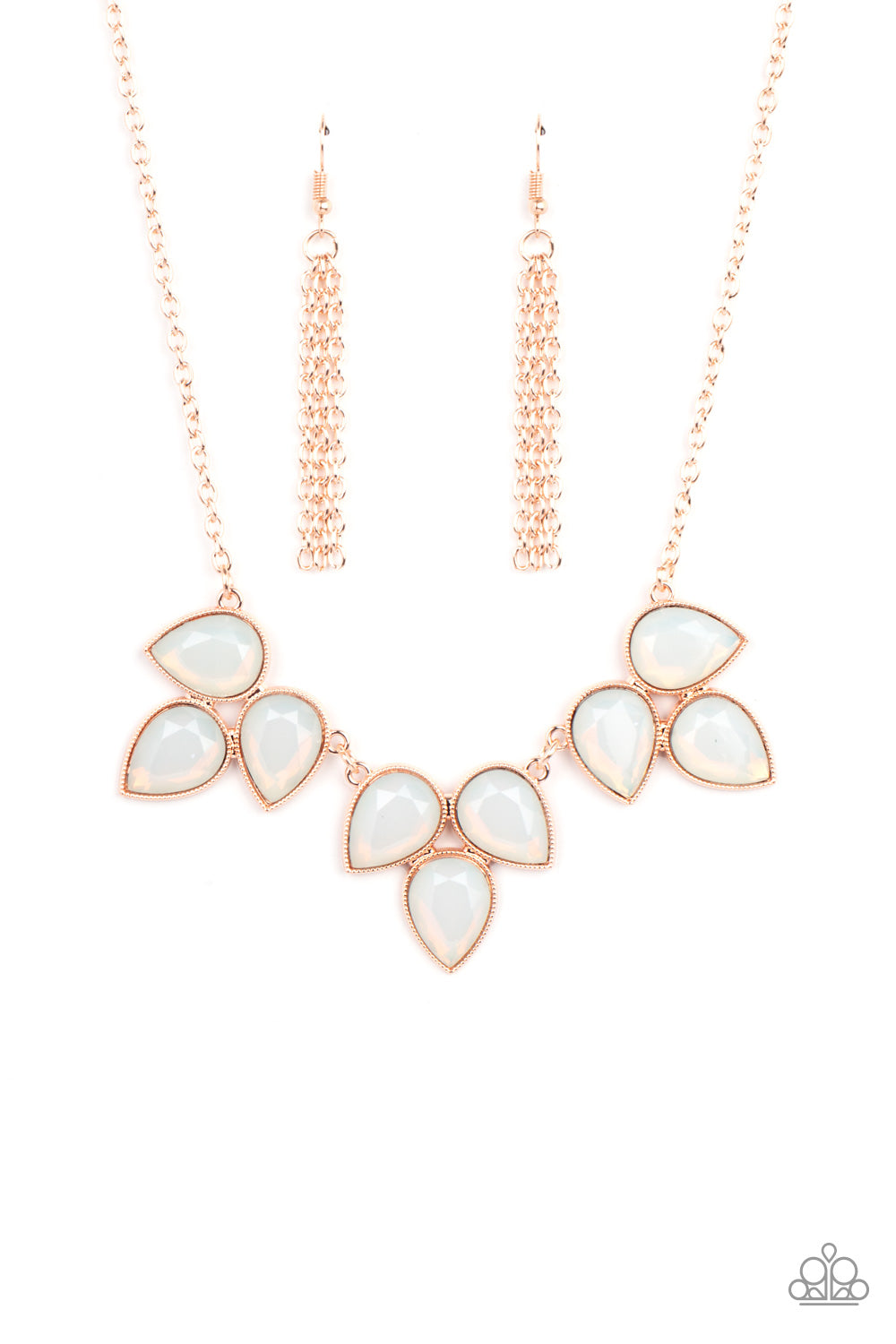 Prairie Fairytale - Rose Gold Paparazzi Necklace