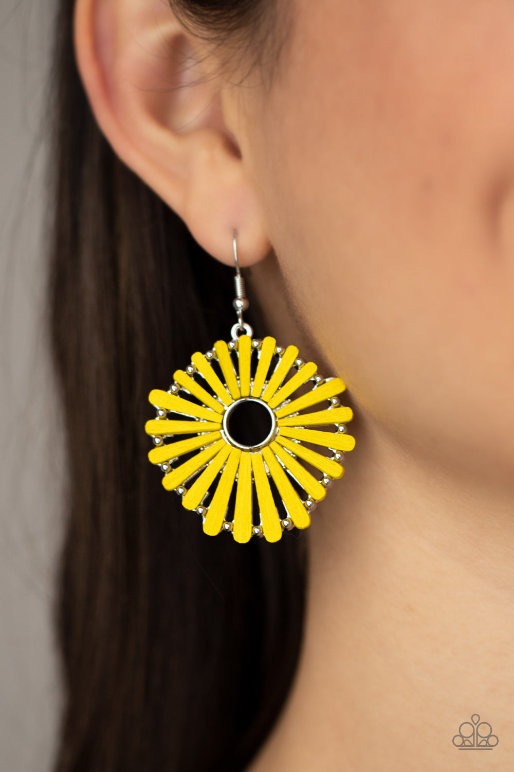 SPOKE Too Soon - Yellow Earring