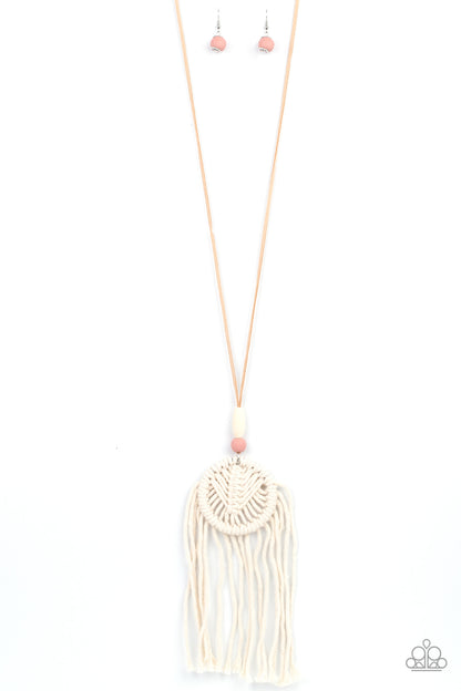 Desert Dreamscape - Pink Necklace