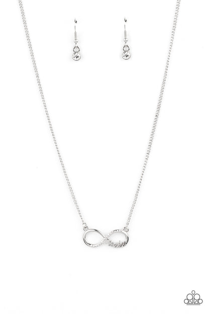 Forever Your Mom - White Necklace
