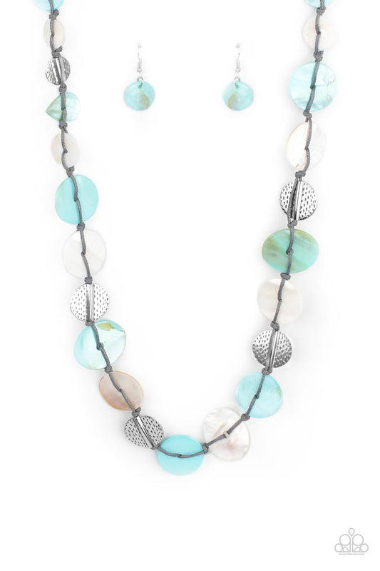 Seashore Spa - Blue Necklace