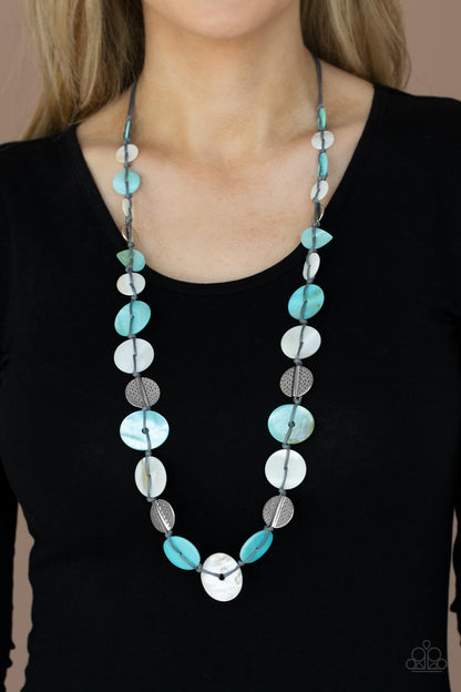 Seashore Spa - Blue Necklace