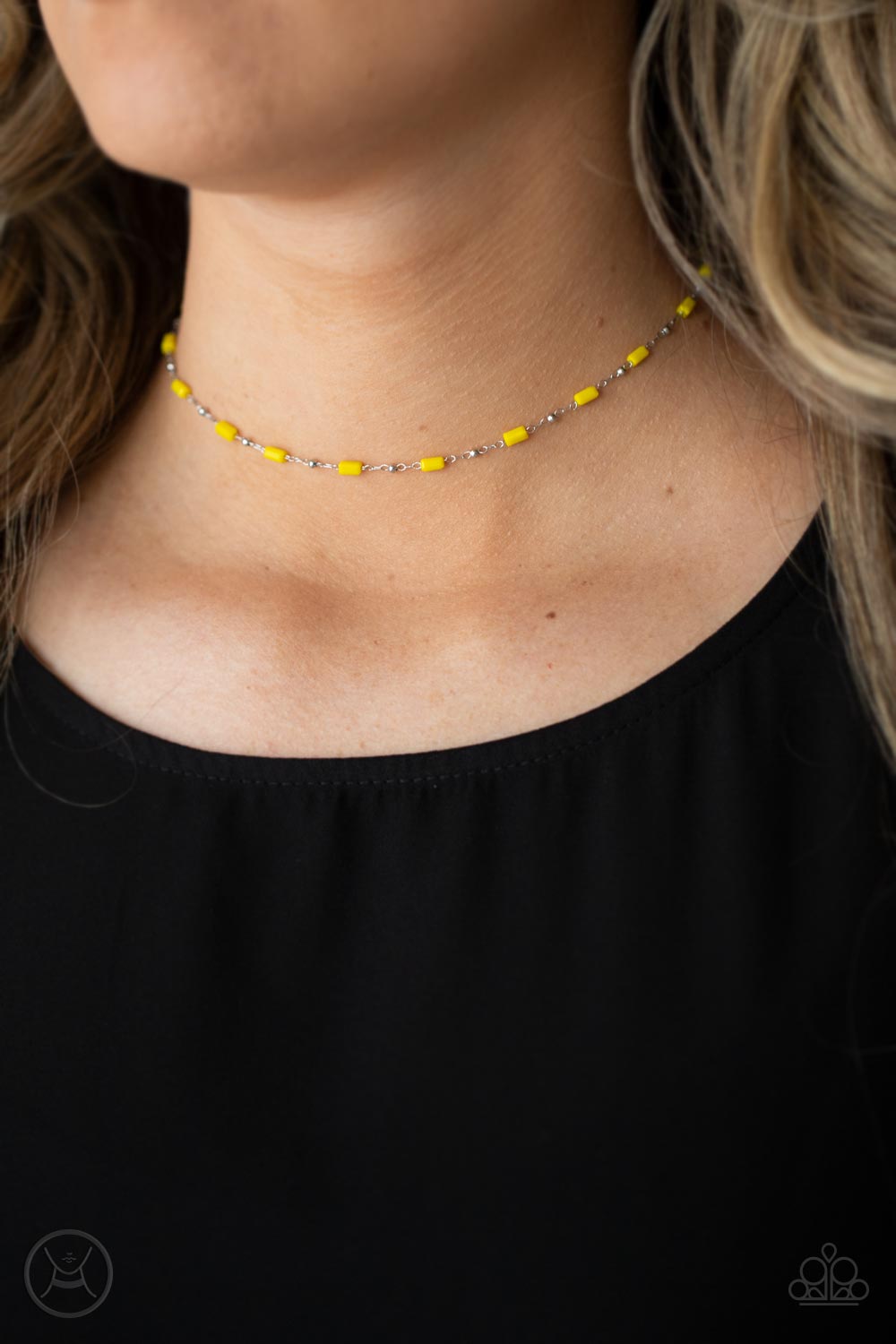 Urban Expo - Yellow Paparazzi Necklace