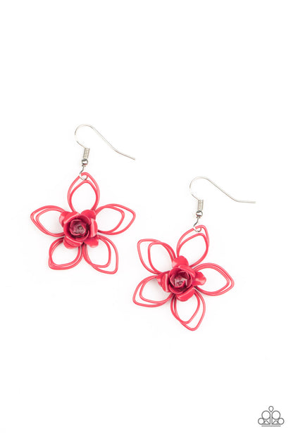 Botanical Bonanza - Pink Earring