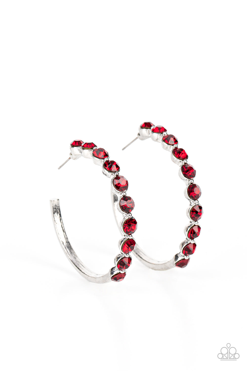 Photo Finish - Red Paparazzi Earring