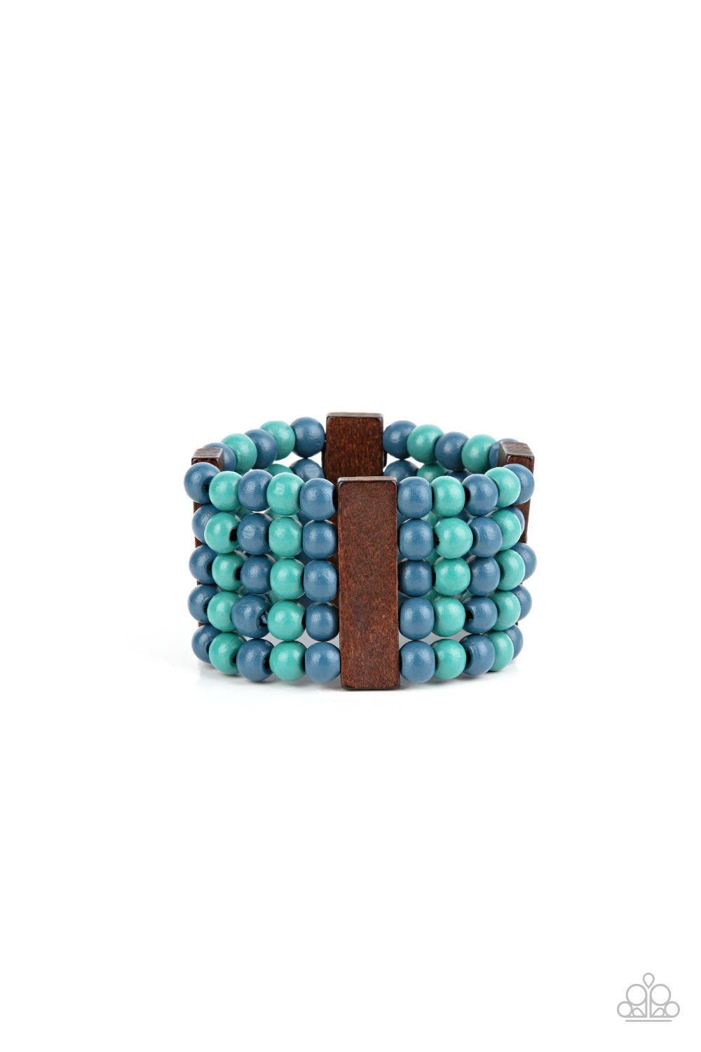 Island Soul - Blue Paparazzi Bracelet