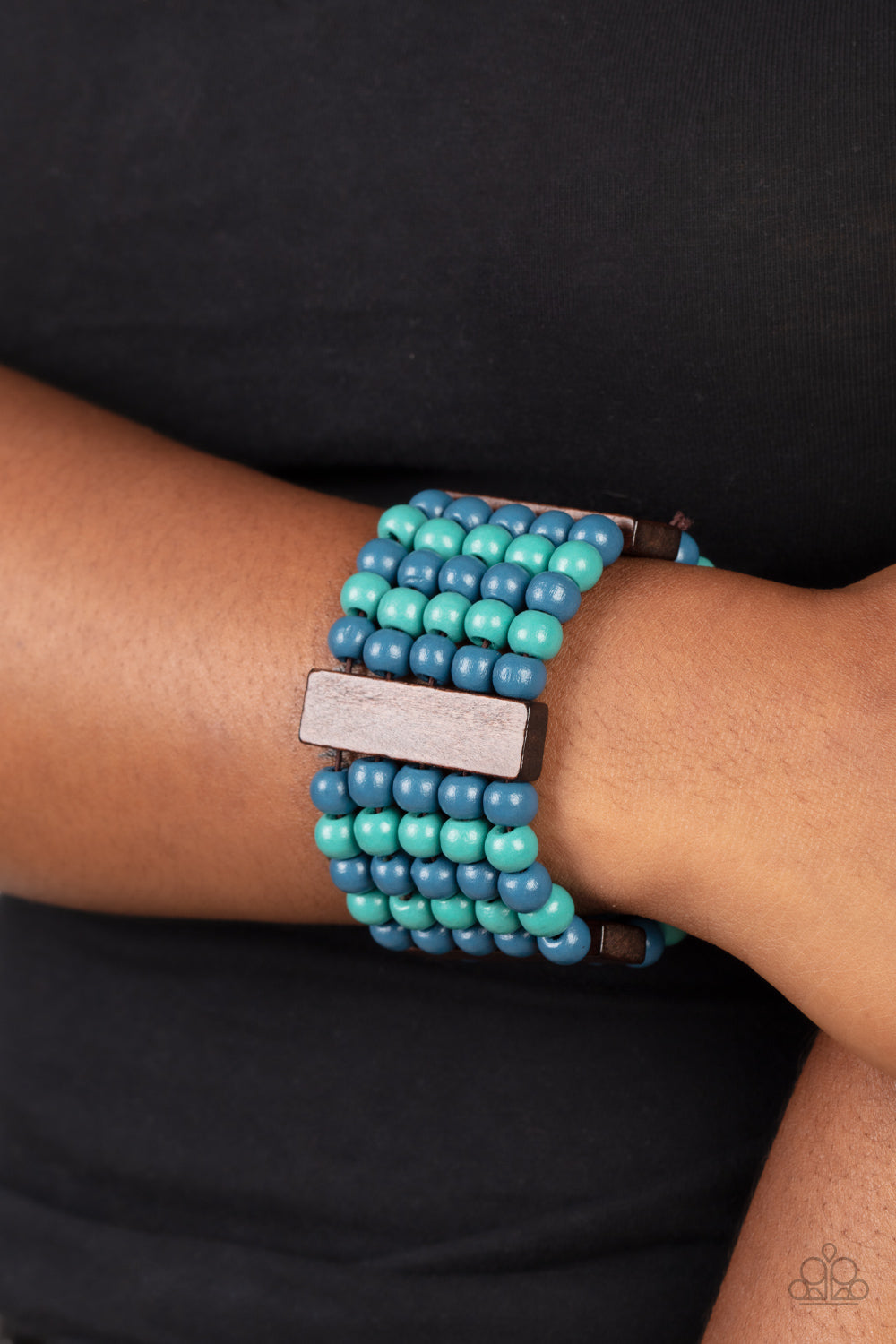 Island Soul - Blue Paparazzi Bracelet