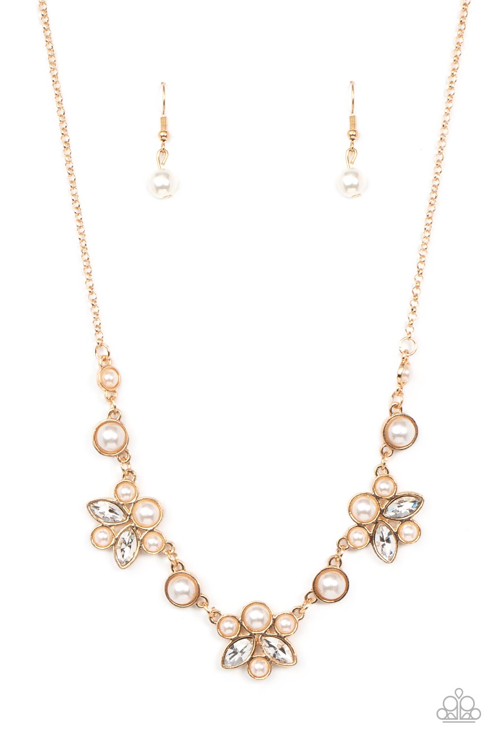 Royally Ever After - Gold Paparazzi Necklace