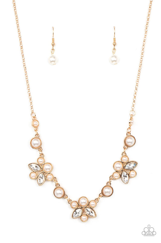 Royally Ever After - Gold Paparazzi Necklace