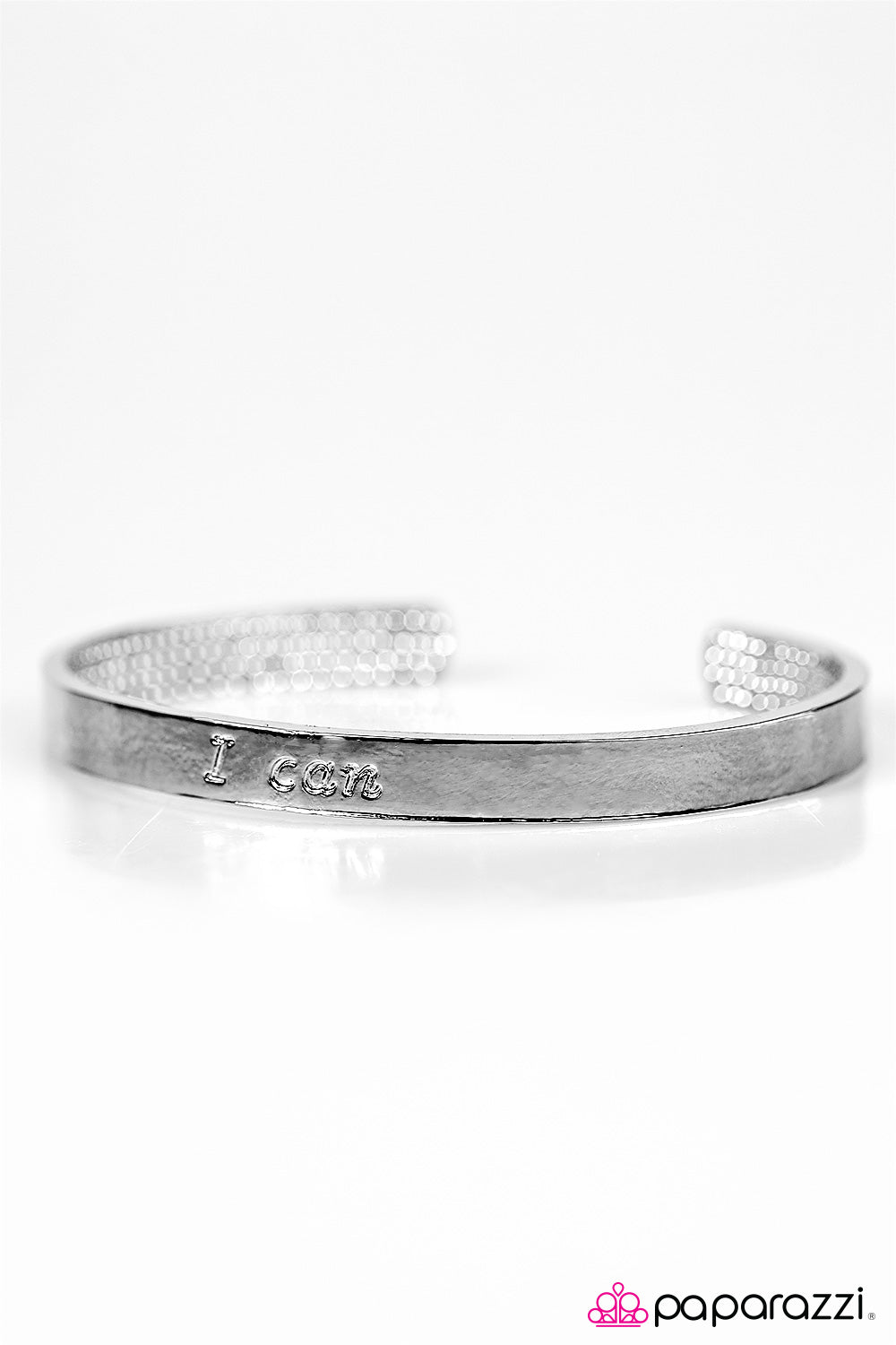 I Can... - Silver Paparazzi Bracelet