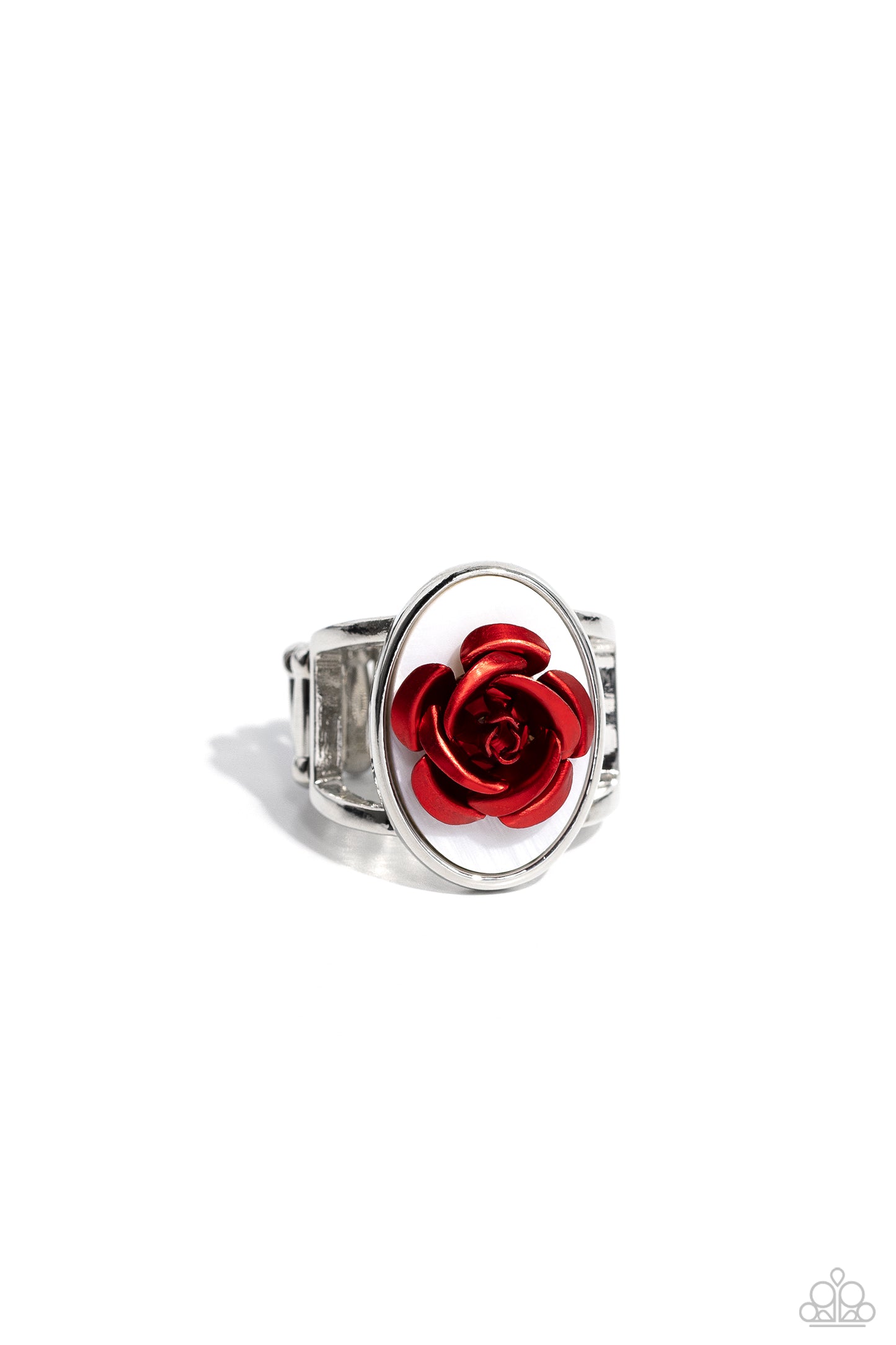 ROSE to My Heart - Red Paparazzi Ring