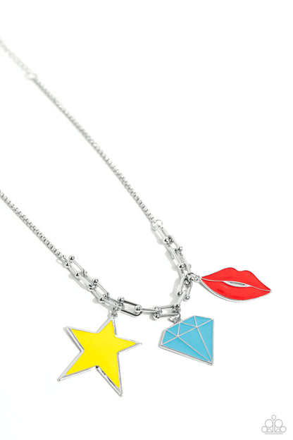 Scouting Shapes - Multi Paparazzi Necklace