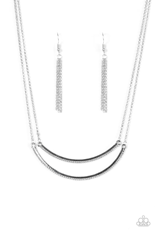 Come Rain Or MOONSHINE - Silver Necklace