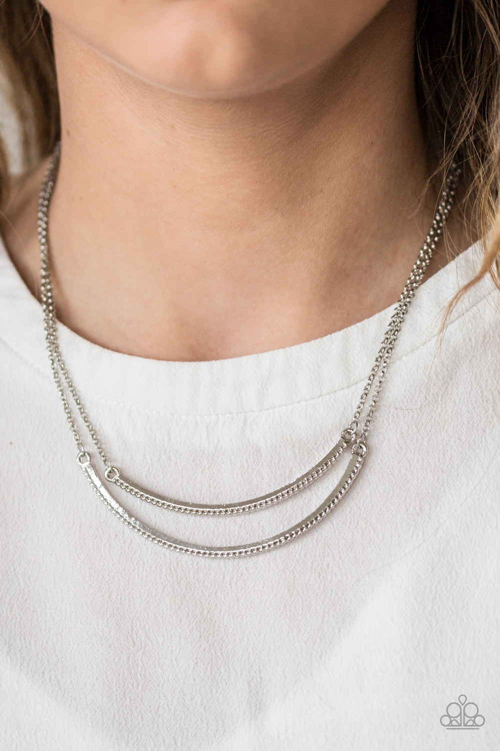 Come Rain Or MOONSHINE - Silver Necklace