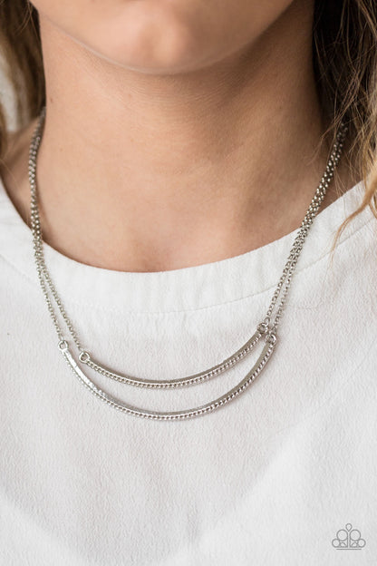 Come Rain Or MOONSHINE - Silver Necklace