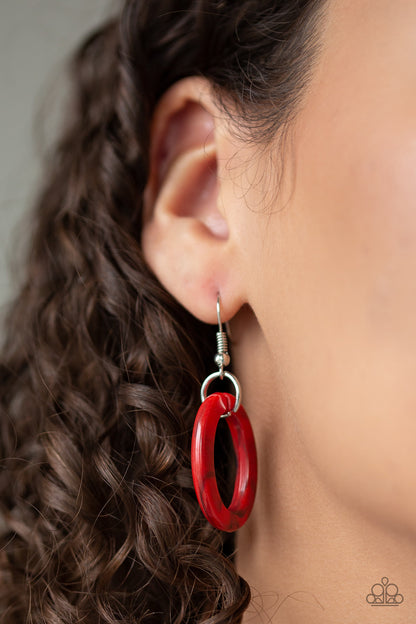 Turn Up The Heat - Red Necklace