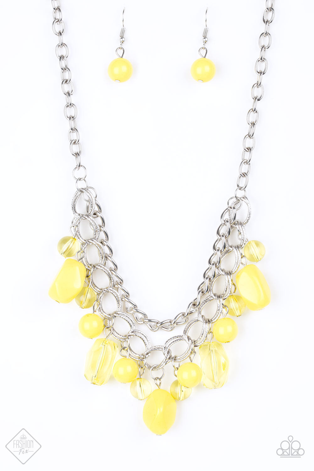 Brazilian Bay - Yellow Necklace