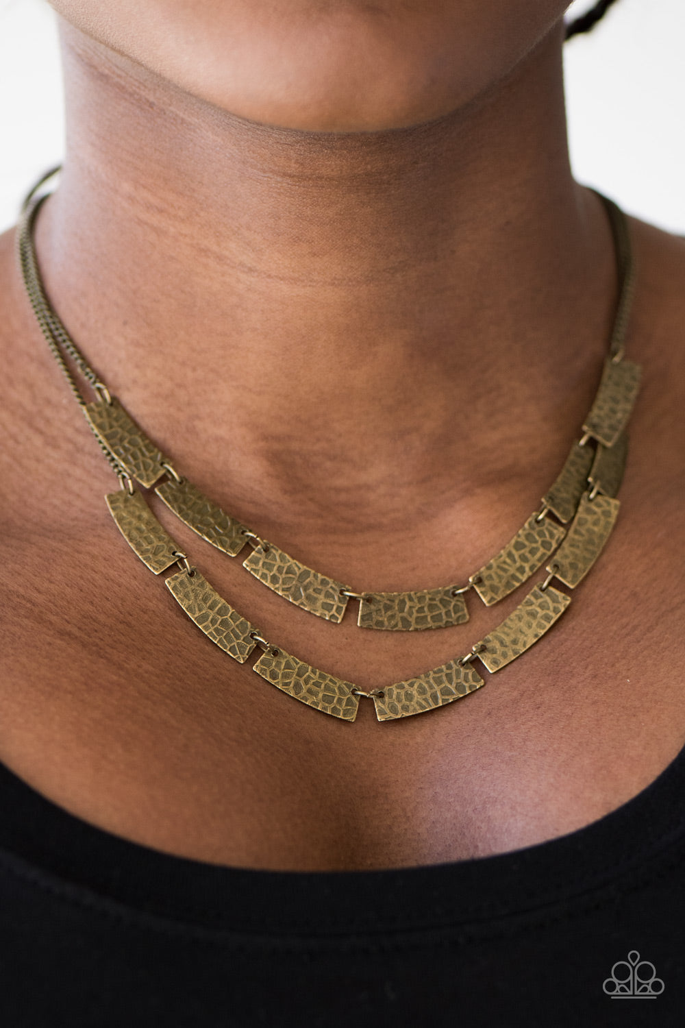 Call Me Cleopatra - Brass Paparazzi Necklace
