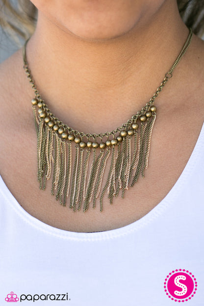BEAD Daring! - Brass Necklace