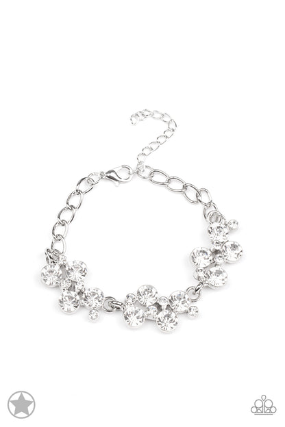 Old Hollywood - White Paparazzi Bracelet