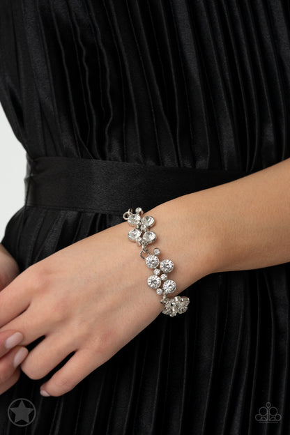 Old Hollywood - White Paparazzi Bracelet