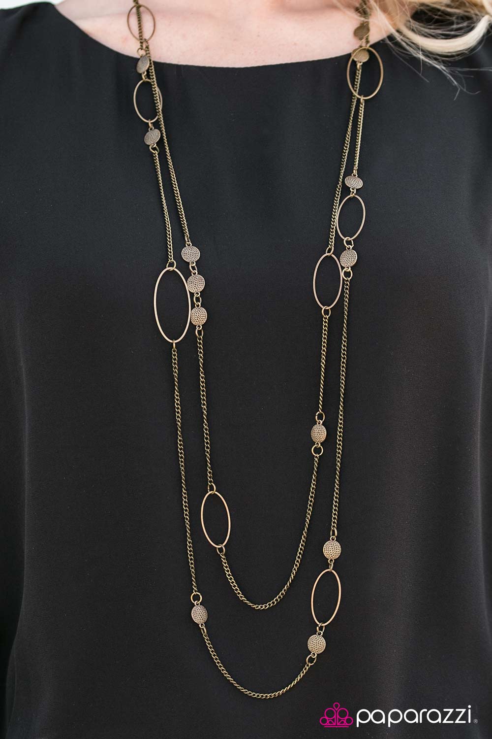 Ocean Air - Brass Necklace