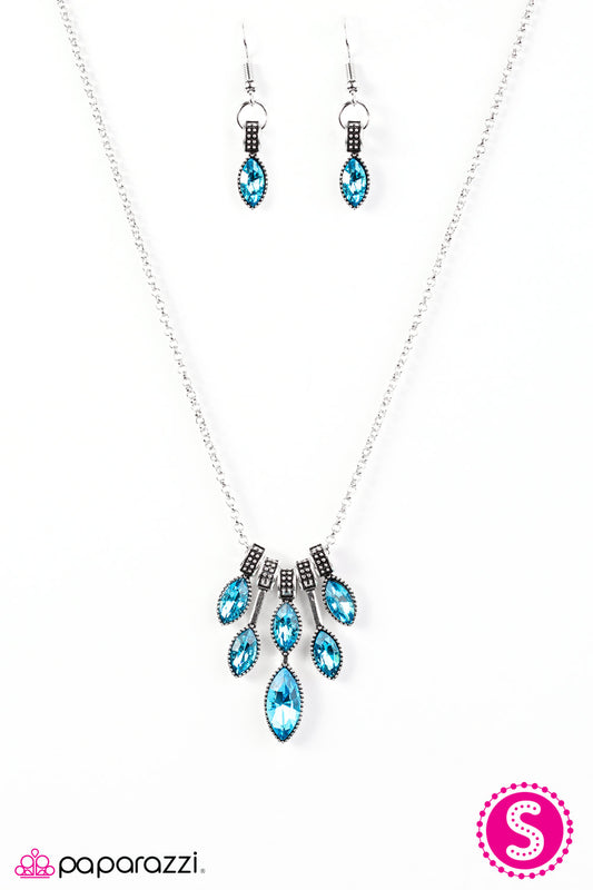 You Should See Me In A Crown - Blue Necklace