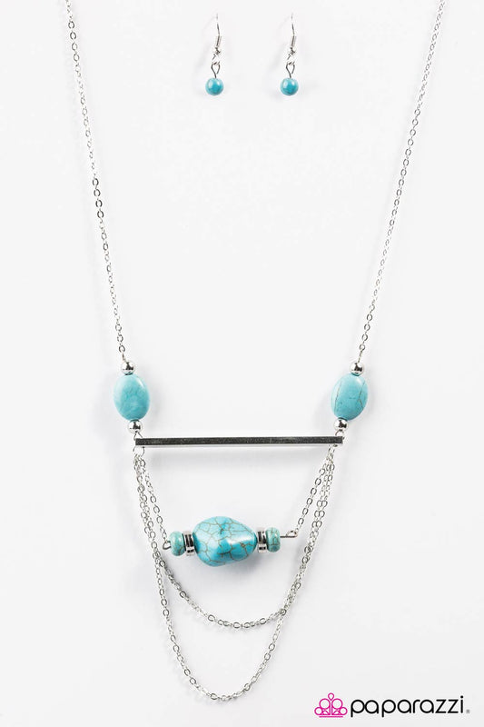 Creek Couture - Blue Necklace
