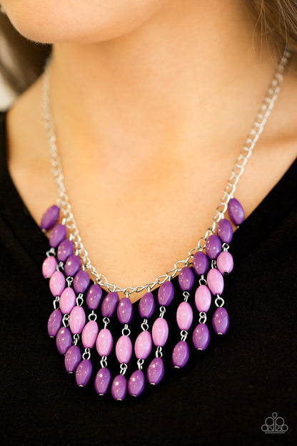 Delhi Diva - Purple Necklace