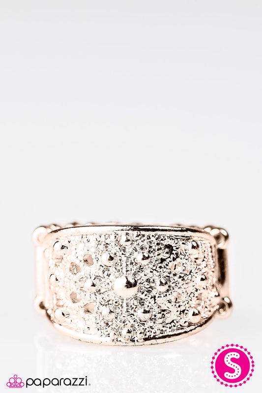 I Must Have Flowers - Gold Paparazzi Ring