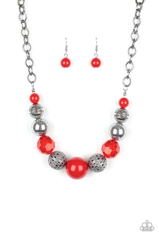 Sugar, Sugar - Red Necklace