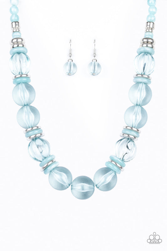 Bubbly Beauty - Blue Necklace