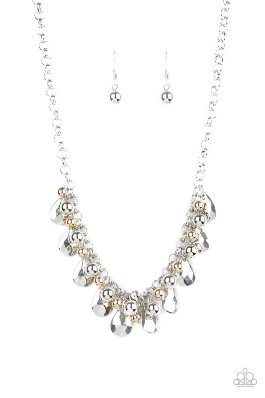 Stage Stunner - Silver Necklace