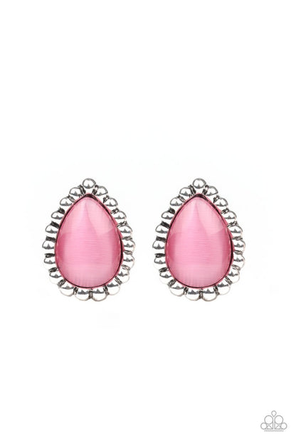 I Wanna GLOW - Pink Post Earring