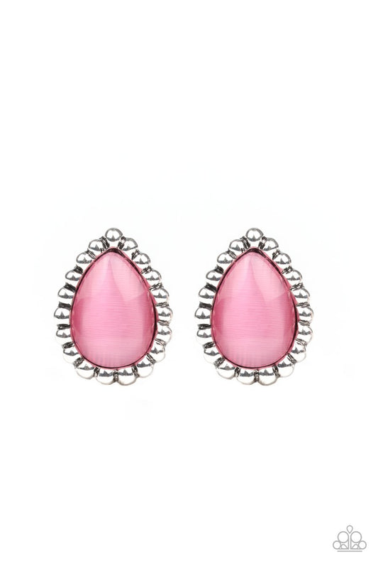 I Wanna GLOW - Pink Post Earring