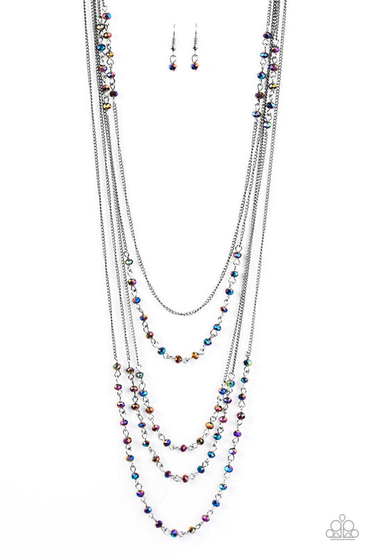 Glitter Go-Getter - Multi Necklace