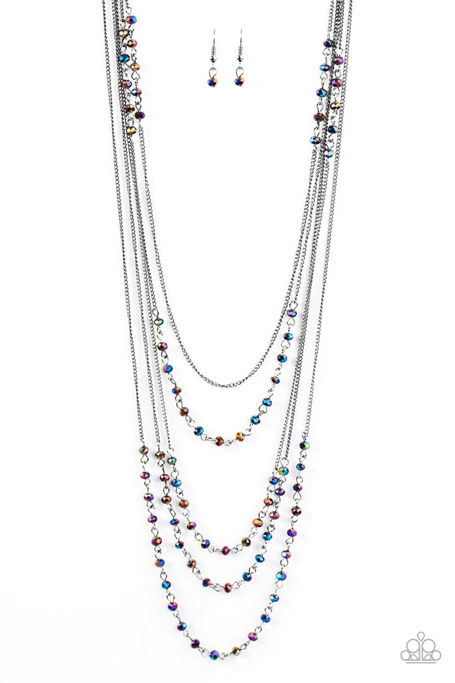 Glitter Go-Getter - Multi Necklace