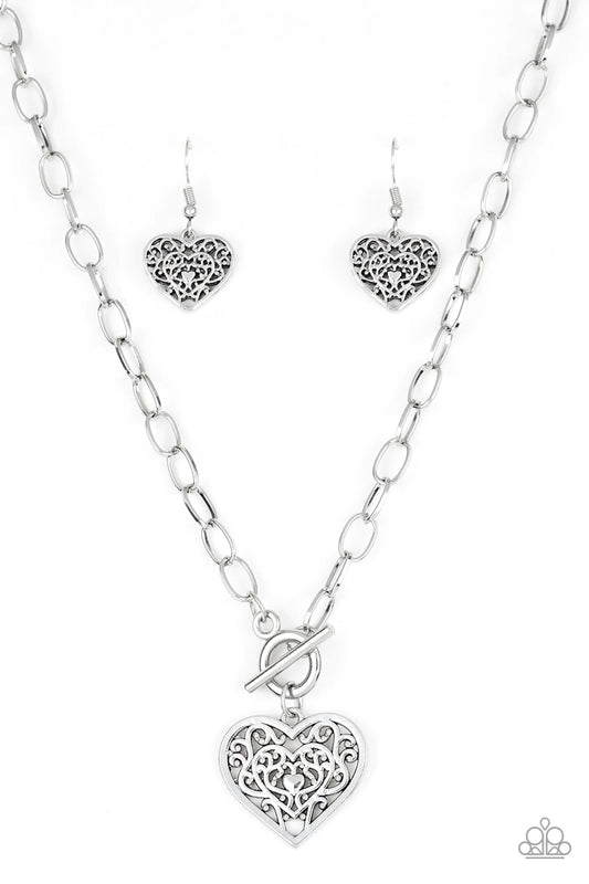 Victorian Romance - Silver Necklace