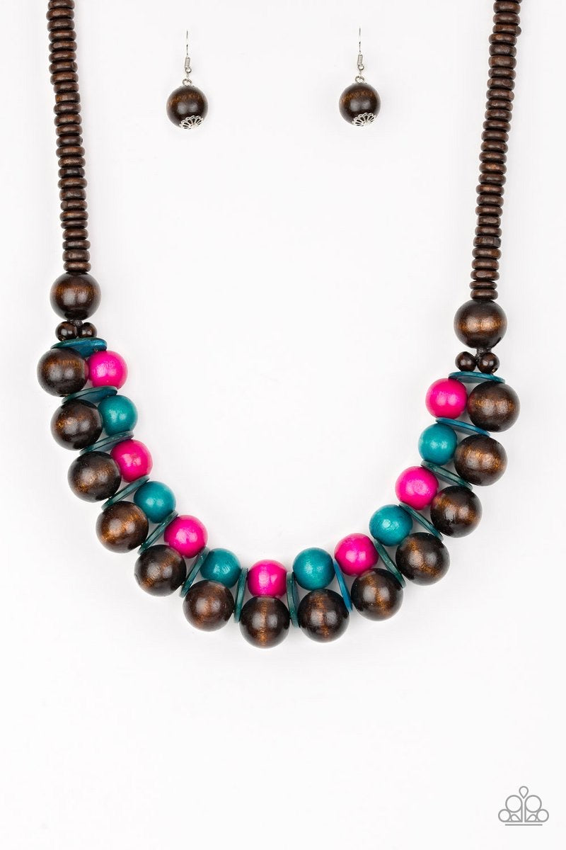 Caribbean Cover Girl - Multi Paparazzi Necklace