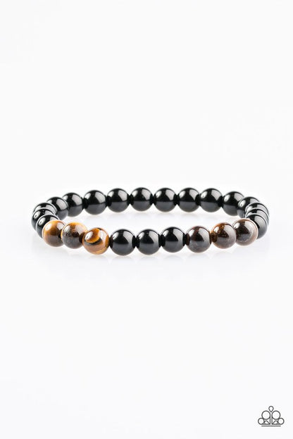 Feng Shui Fascination - Brown Bracelet