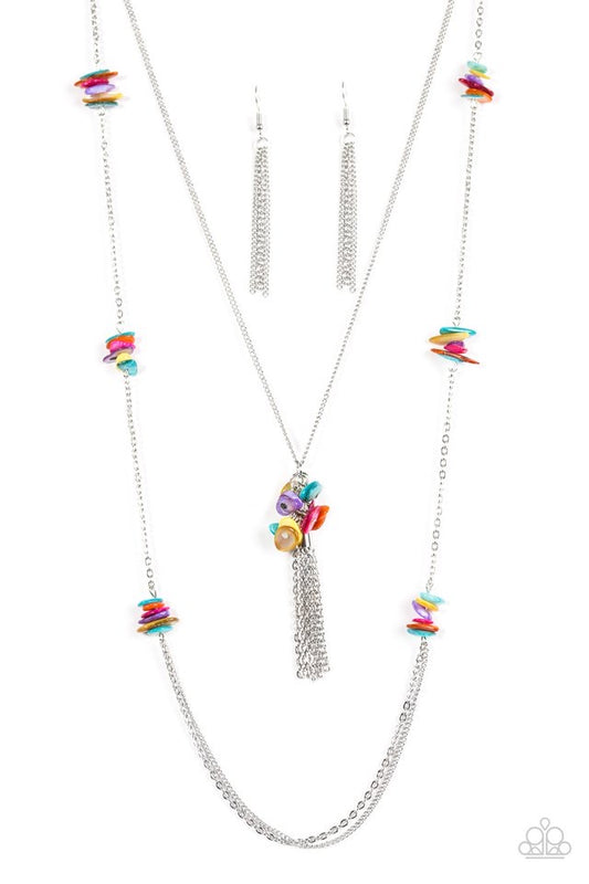 Cliff Cache - Multi Paparazzi Necklace