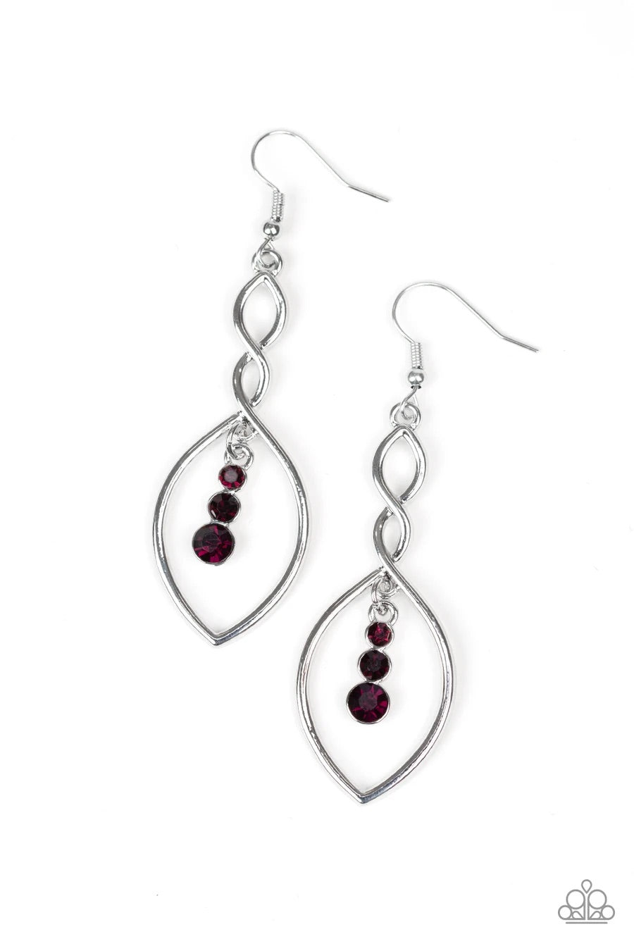 Timeless Twist - Purple Earring