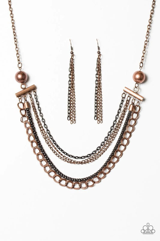 Intensely Intense - Copper Necklace