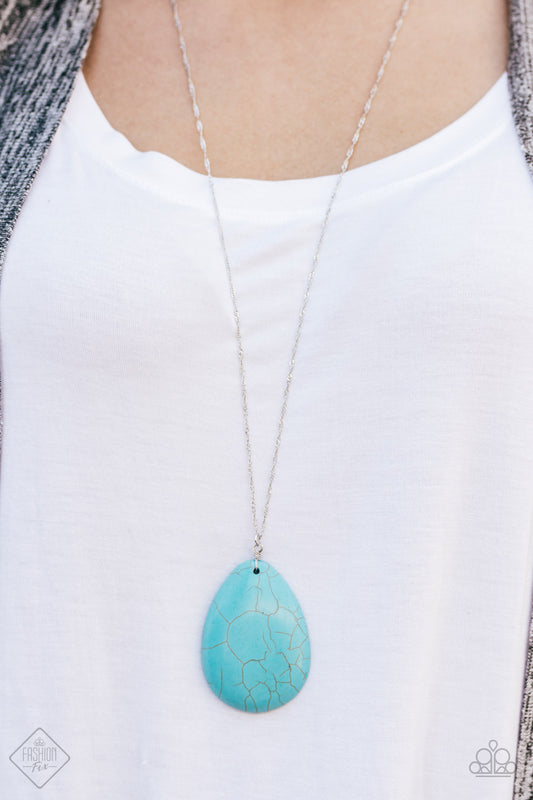 Quaint and Quarry - Blue Necklace